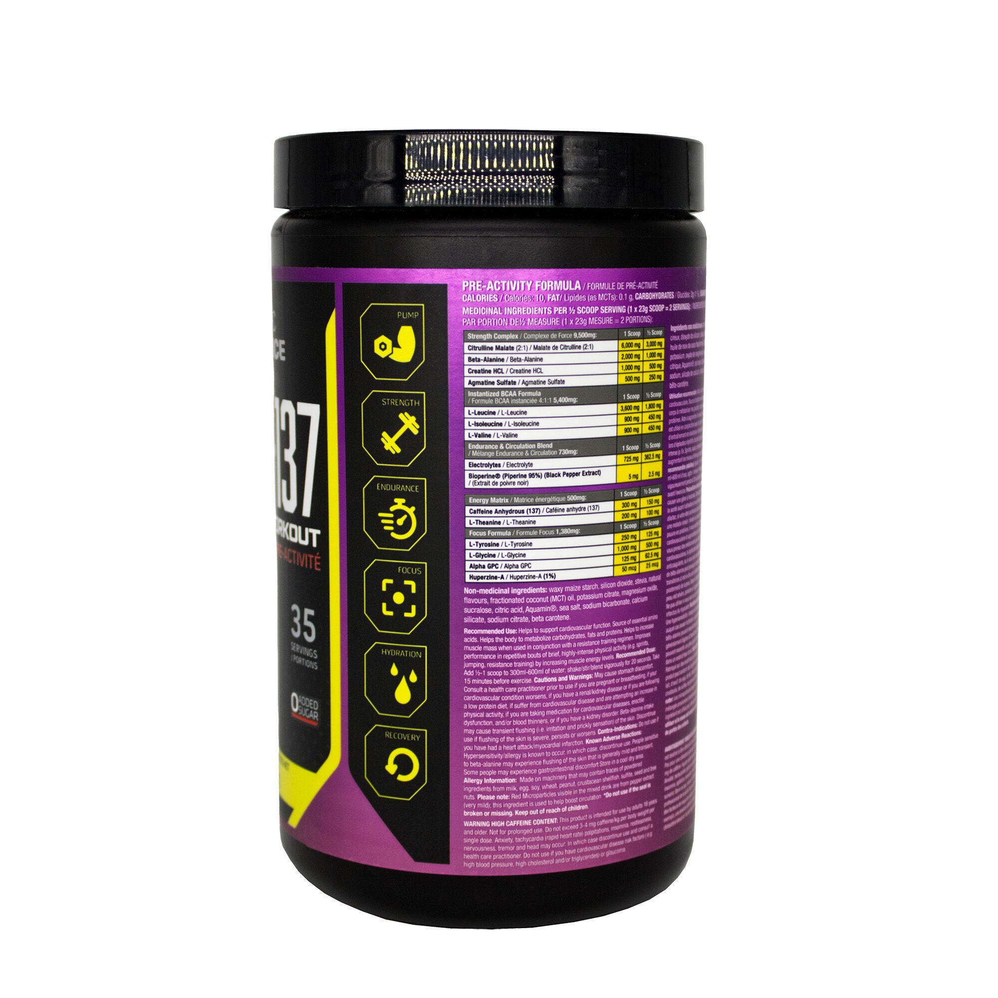 Havok-137 Pre-Workout - Pineapple Mango  | GNC